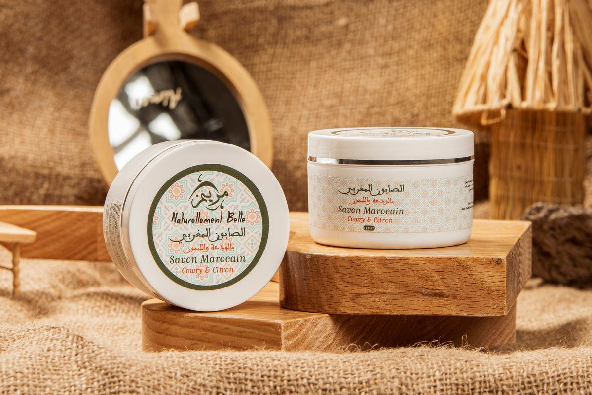 Cowry & Lemon Moroccan Soap